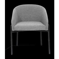 Mesures de fauteuil alimentées par paperflow milo 570 x 500 x 710 mm gris