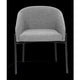 Mesures de fauteuil alimentées par paperflow milo 570 x 500 x 710 mm gris