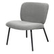 Fauteuil rencontre alimenté par paperflow twist 600 x 530 x 820 mm 120 kg gris