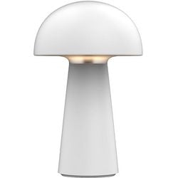 Lampe de bureau meet alimentée par paperflow led visby blanc alimentation secteur 135 x 135 x 225 mm