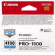 Cartouche d'encre canon pfi-4100c cyan originale