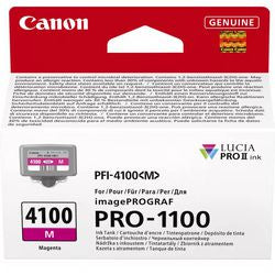 Cartouche d'encre Canon PFI-4100M magenta originale