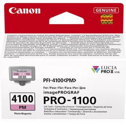 Cartouche d'encre Canon PFI-4100PM photo magenta originale