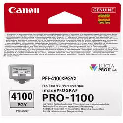 Cartouche d'encre Canon PFI-4100PGY photo gris originale