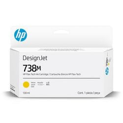 Cartouche d'encre hp no738 a24vpa jaune