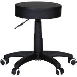 Tabouret Amstyle noir 500 (l) x 500 (p) x 550 (h) mm