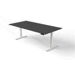 Bureau assis-debout Kerkmann Move 3 rectangulaire anthracite