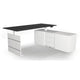 Bureau assis-debout Kerkmann Move 3 coin anthracite