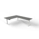 Bureau assis-debout Kerkmann Move 3 en forme de L graphite