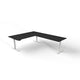 Bureau assis-debout Kerkmann Move 3 en forme de L anthracite