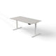 Bureau assis-debout Kerkmann Move 3 rectangulaire gris clair