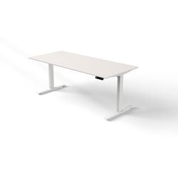 Bureau assis-debout Kerkmann Move 3 rectangulaire blanc