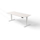 Bureau assis-debout Kerkmann Move 3 rectangulaire blanc