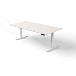 Bureau assis-debout Kerkmann Move 3 rectangulaire blanc