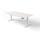 Bureau assis-debout Kerkmann Move 3 rectangulaire blanc