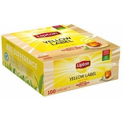 Thé noir lipton 8720608019854 fgs étiquette jaune 100 portions
