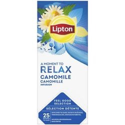 Lipton thé camomille fgs 25 pièces