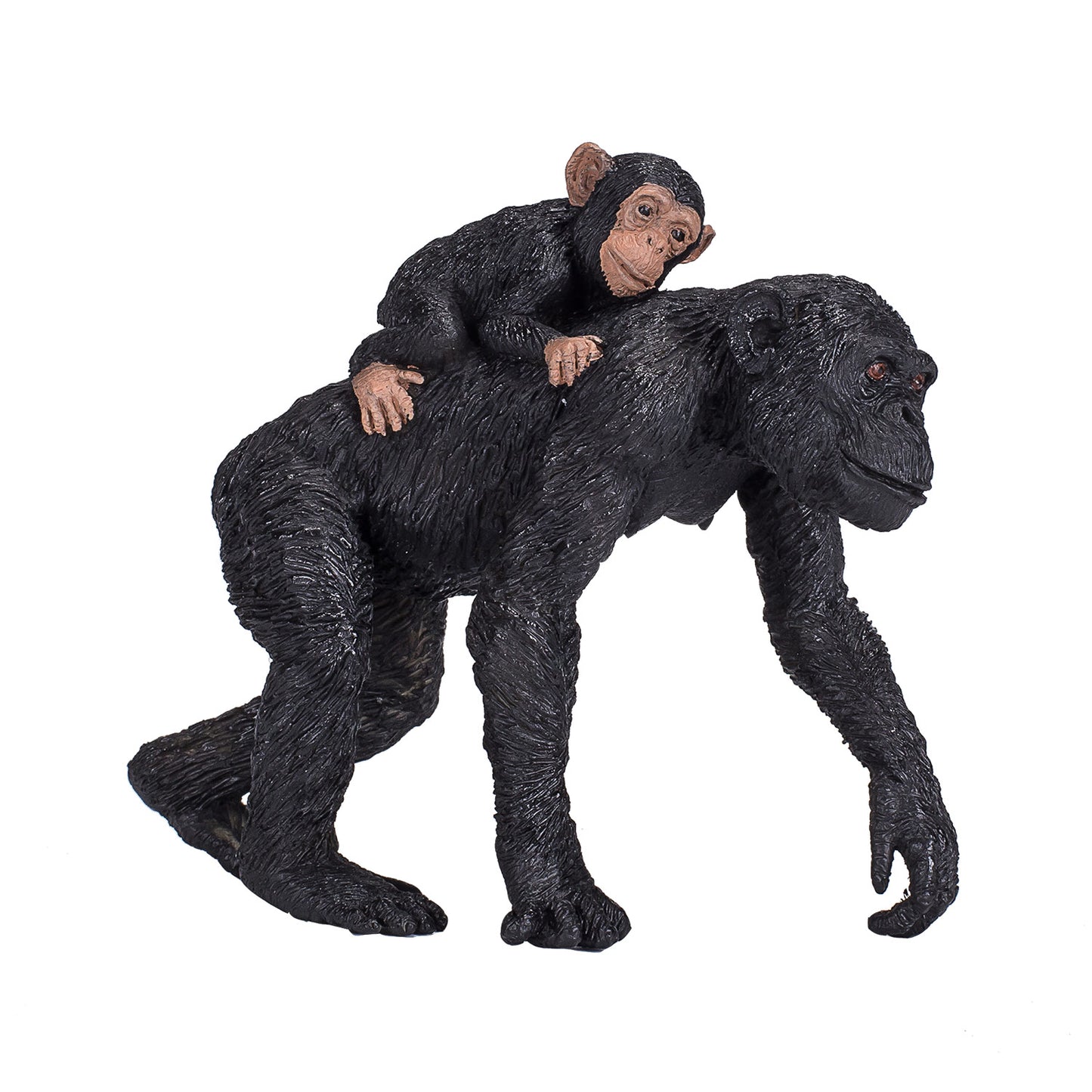 Chimpanzé de la faune Mojo avec bébé 387264