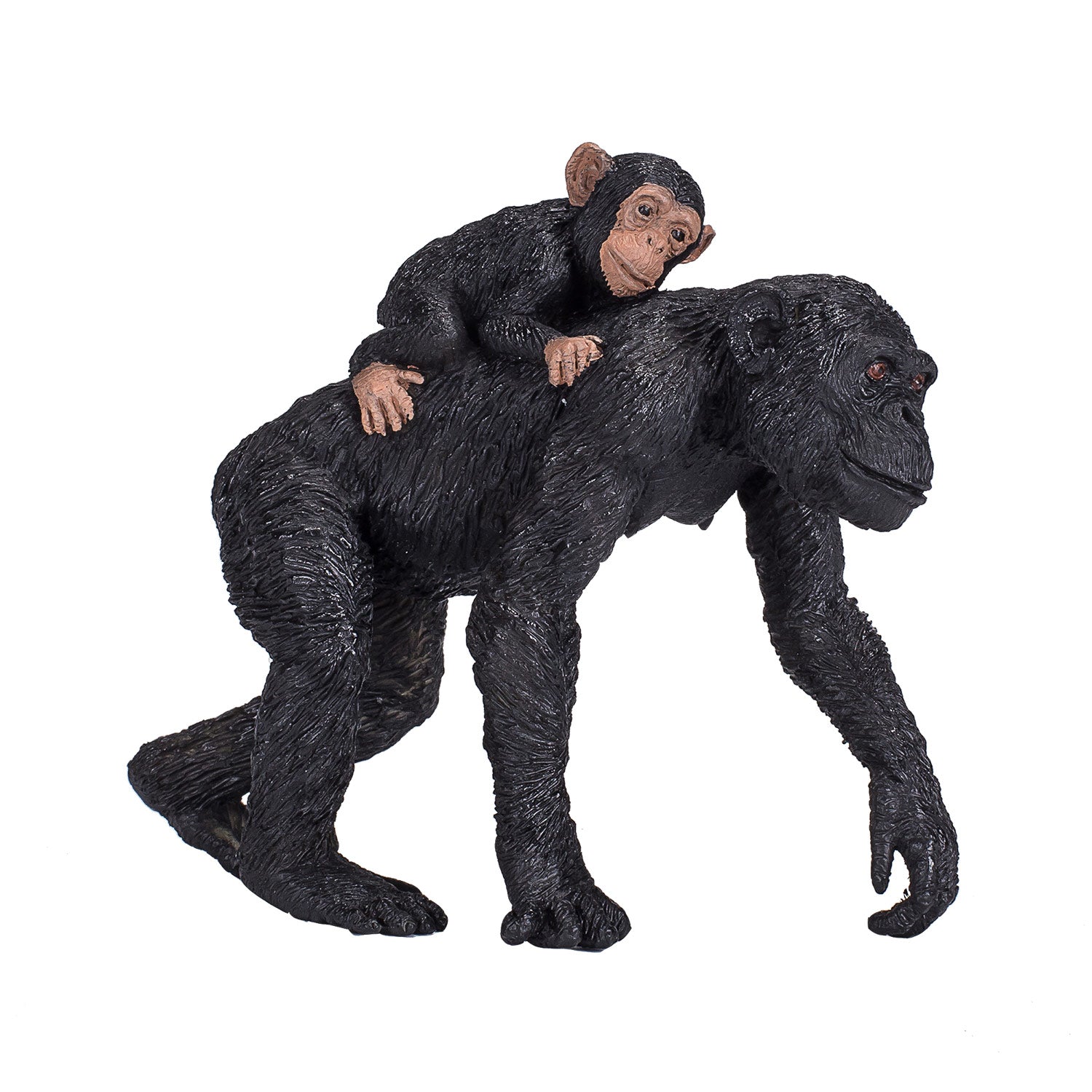Chimpanzé de la faune Mojo avec bébé 387264