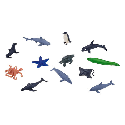 Mojo Seallife Mini Sea Animals Play Play Set, 12dlg. 380056
