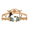 Mojo Farmland Western Ranch avec cheval et cowboy jeu Set 380064