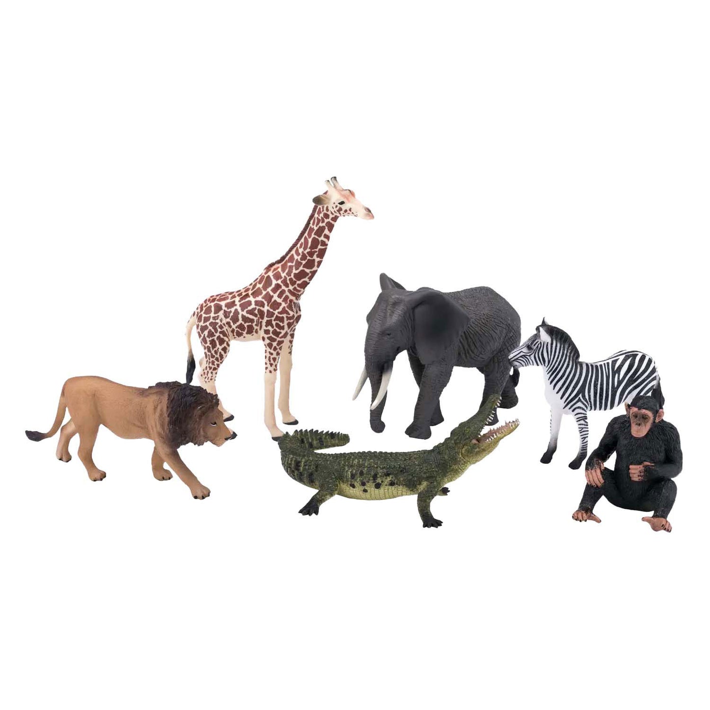 Mojo Wildlife Wild Animals Play Play Set, 6dlg. 380026