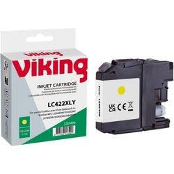 Cartouche d'encre Viking LC-422xly compatible jaune