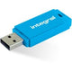 Clé USB intégrée 16 Go USB type-a bleu, jaune, orange