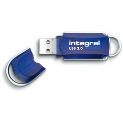 Clé USB intégrée 32 Go USB type-a bleu, argent