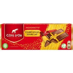 Mini tablette de chocolat côte d'or au lait 267 g