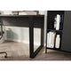 Bureau germania rovigo panneau de particules rectangulaire graphite 600 mm (p) x 740 mm (h)