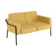 Canapé deux places medso classic c2medlclsx1005 jaune