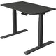 Bureau assis-debout Kerkmann move 1 stable graphite, gris 1270 mm x 1000 mm