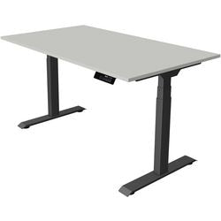 Bureau assis-debout Kerkmann Move 1 gris stable 1270 mm x 1400 mm