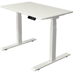 Bureau assis-debout Kerkmann Move 1 stable blanc 1270 mm x 1000 mm