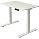 Bureau assis-debout Kerkmann Move 1 stable blanc 1270 mm x 1000 mm