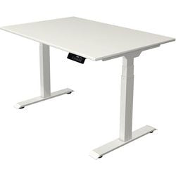 Bureau assis-debout Kerkmann Move 1 stable blanc 1270 mm x 1200 mm