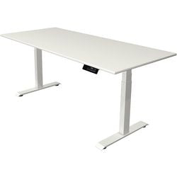 Bureau assis-debout Kerkmann Move 1 stable blanc 1270 mm x 1800 mm
