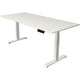 Bureau assis-debout Kerkmann Move 1 stable blanc 1270 mm x 1800 mm