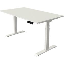 Bureau assis-debout Kerkmann Move 1 stable blanc 1270 mm x 1400 mm