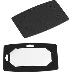 Badge nominatif durable noir 1 mm x 99 mm x 64 mm