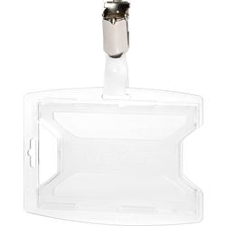 Porte-cartes de sécurité durable transparent 8,4 mm x 100 mm x 118 mm