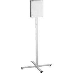 Support de sol durable gris 638 mm x 638 mm x 1348 mm