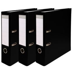 Ordner exacompta 918401se a4 75 mm noir