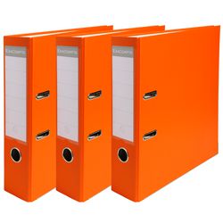 Ordner exacompta 918414se a4 75 mm orange
