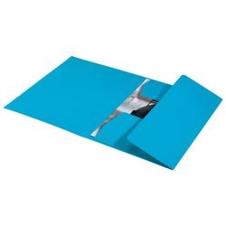 Chemise à 3 rabats leitz 39060035 bleu 100 g
