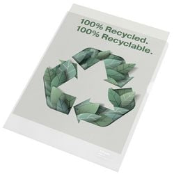 Dossier de recyclage Esselte a4 - 100 microns - 20 pièces