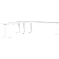 Bureau d'angle Germania 7899-84uk blanc pied C