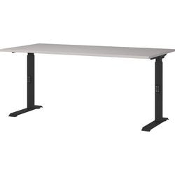 Bureau assis-debout germania 7911-630uk cachemire, noir pied c