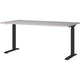 Bureau assis-debout germania 7911-630uk cachemire, noir pied c